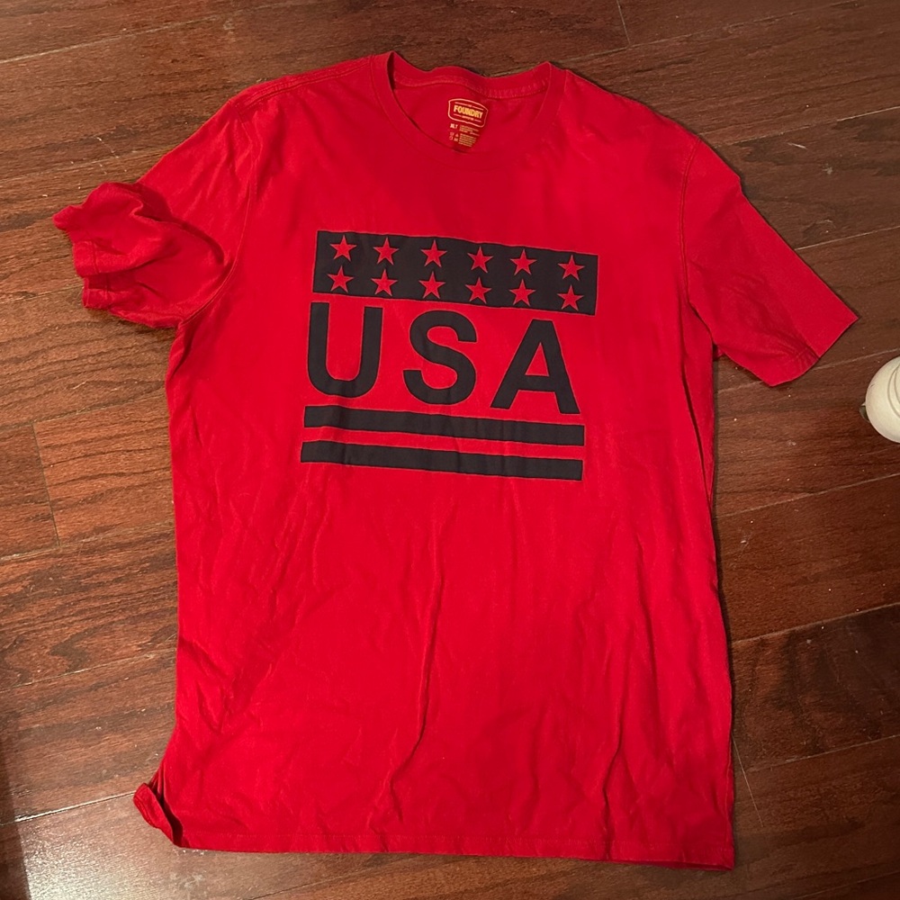 The Foundry Supply Co. Red USA Graphic Tee
